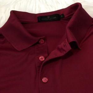 Red Bugatchi short sleeve shirt